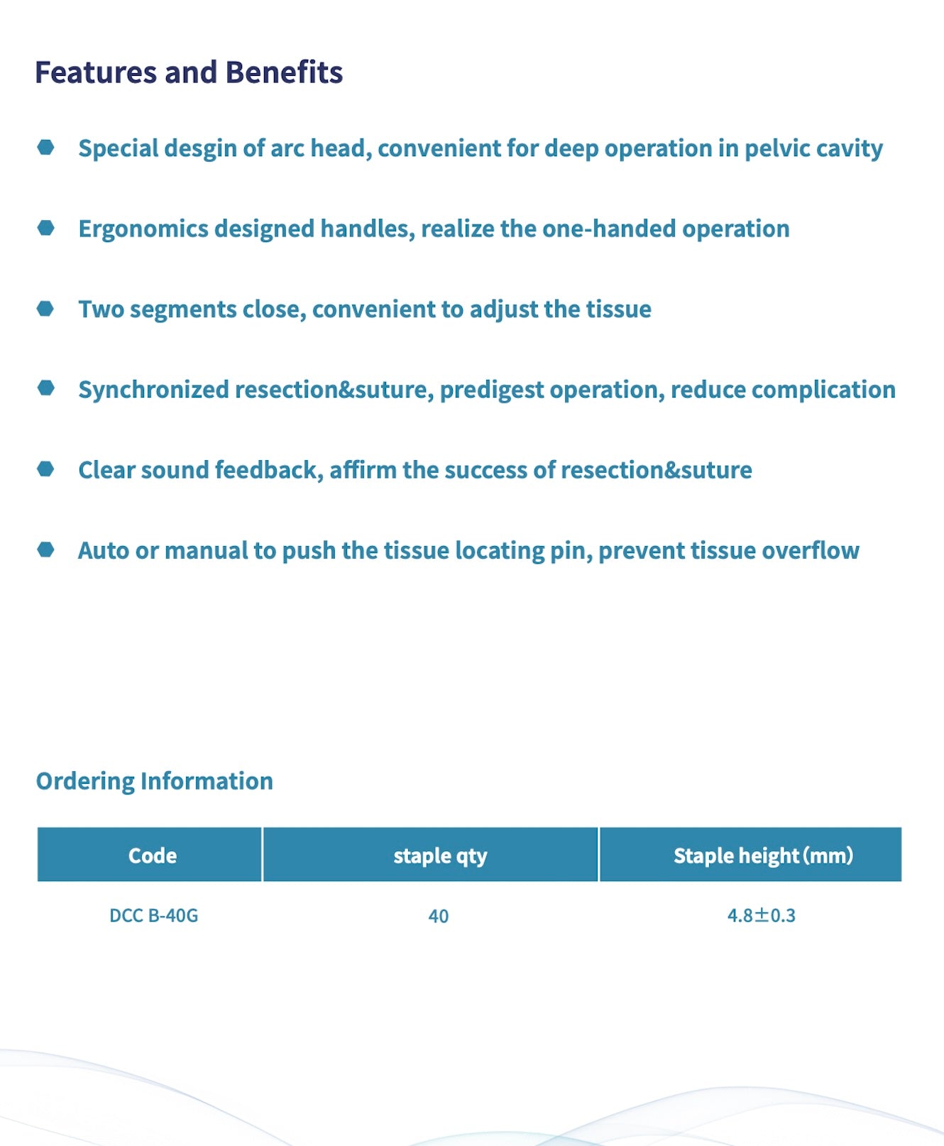 Curved Cutting Stapler