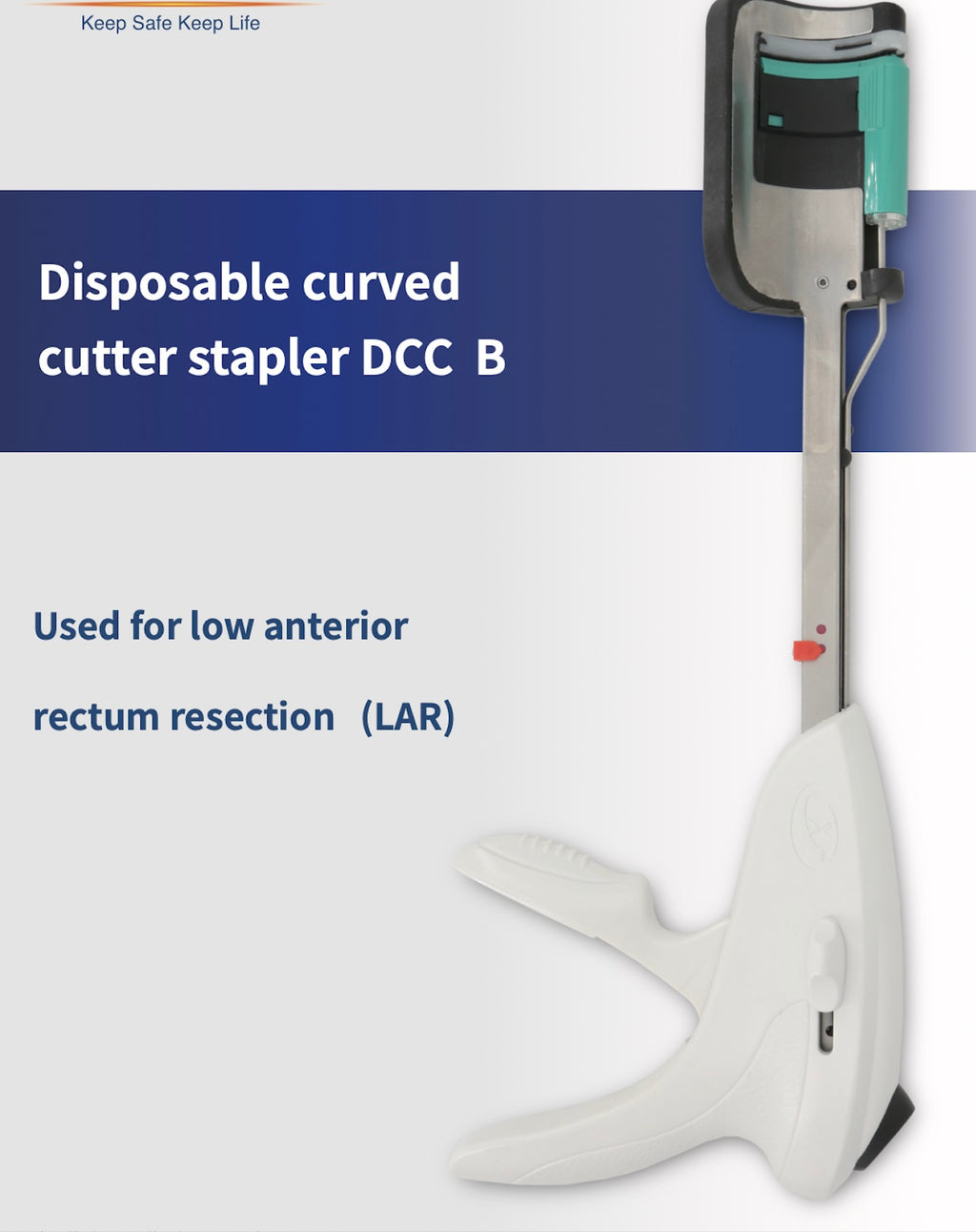 Curved Cutting Stapler