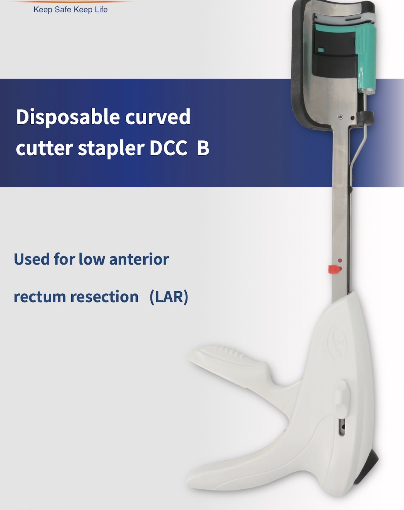 Curved Cutting Stapler