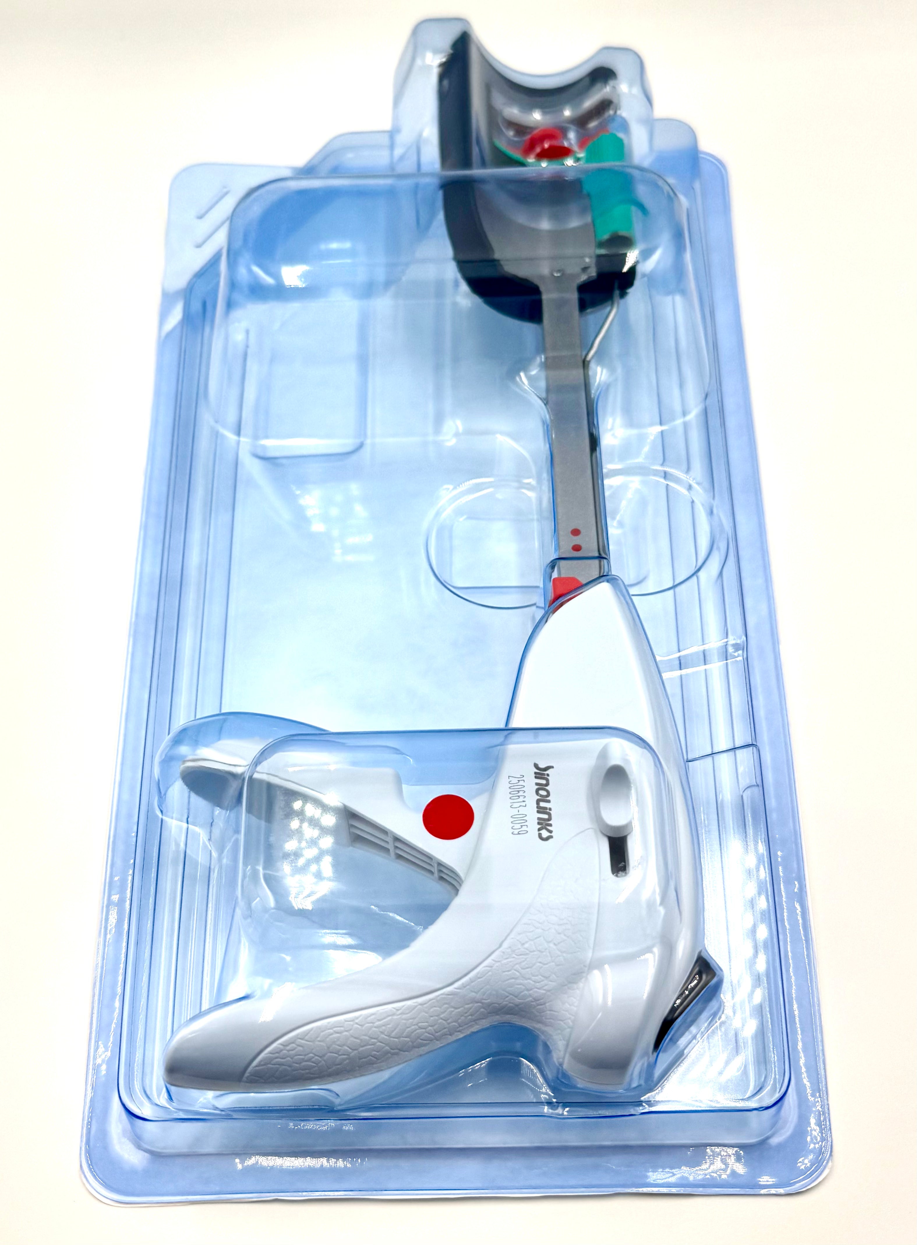 Curved Cutting Stapler